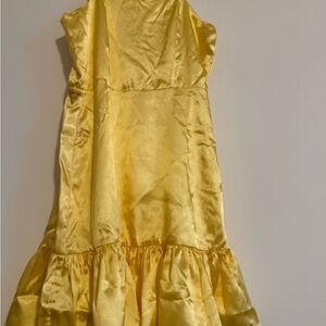 Elegant Yellow Kids Formal Dress